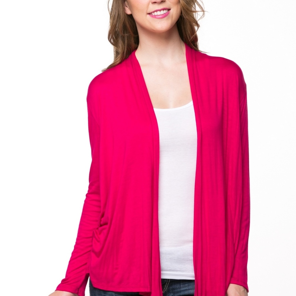 Solid Cardigan - Picture 2 of 5
